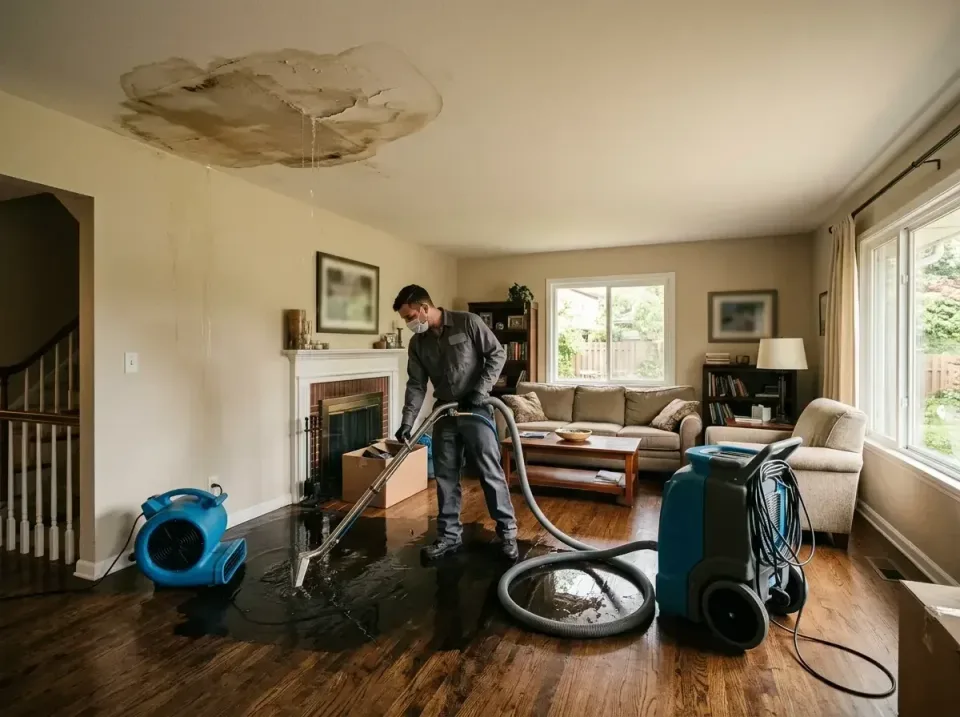 attic-pipe-burst-ceiling-drip-008 — frequently asked questions, Water Damage Restoration & Carpet Care in Houserville, PA